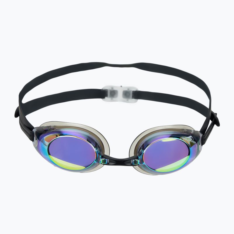 Ochelari de înot aquaFeel Glide Mirrored black/gold