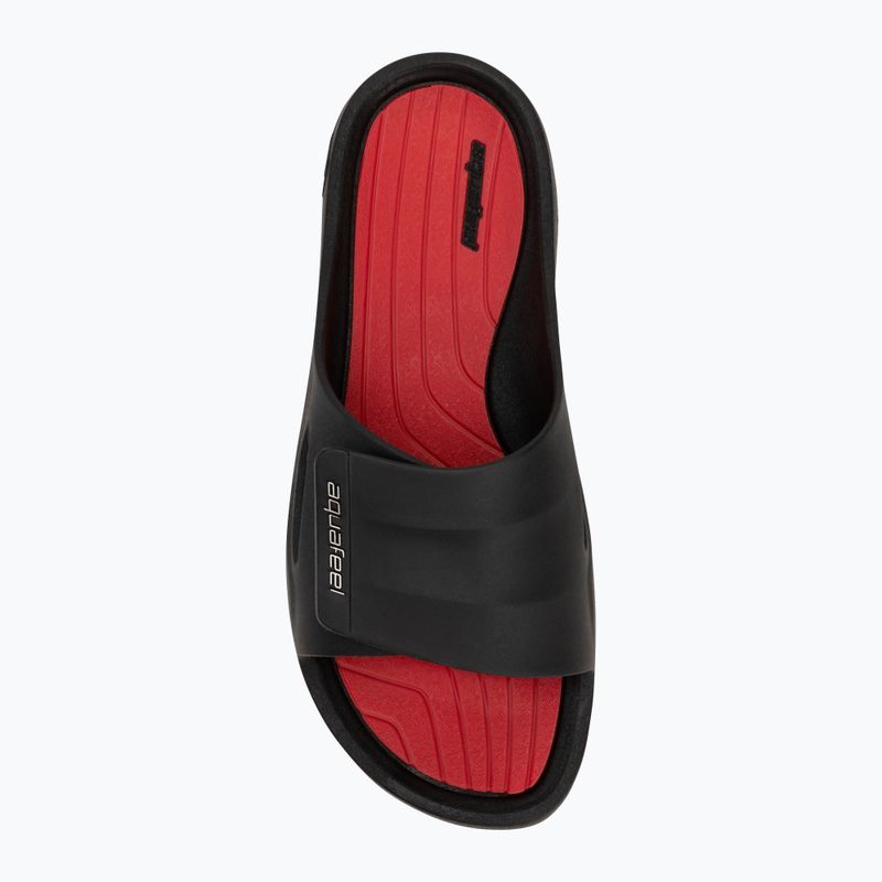 Papuci pentru bărbați aquaFeel Profi Pool black/red 5