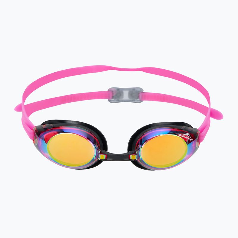 Ochelari de înot aquaFeel Glide Mirrored red 2