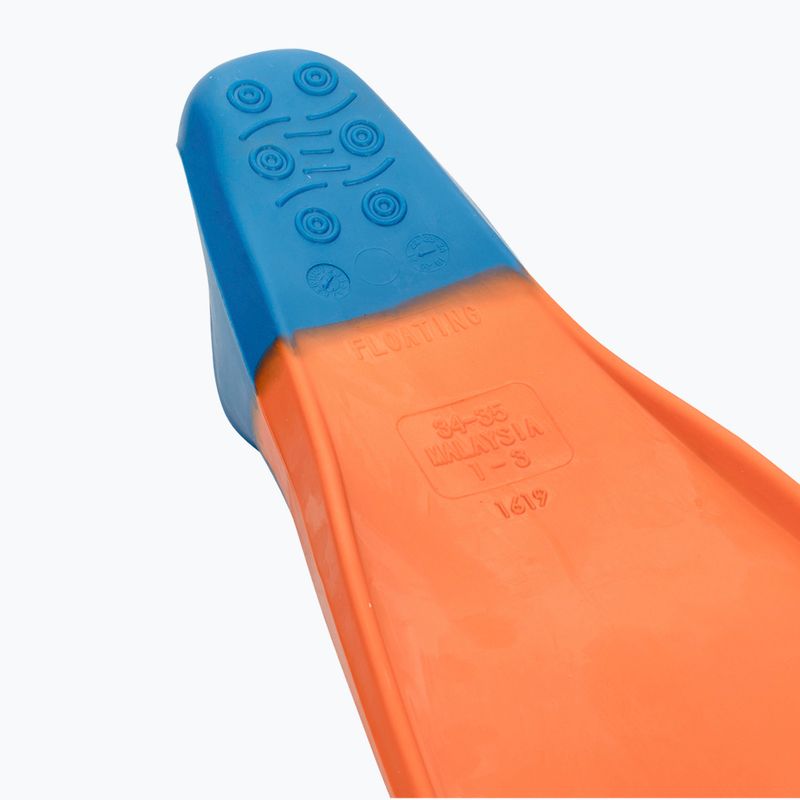 Labe de înot Aquafeel Swim Fin Floating roz. 24-26 orange 2