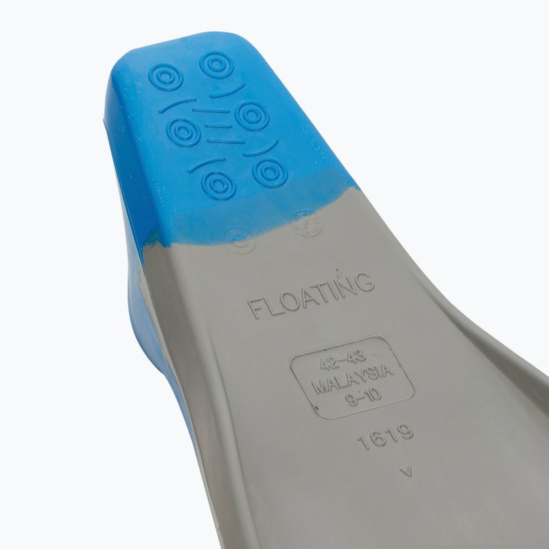 Labe de înot Aquafeel Swim Fin Floating grey/blue 2