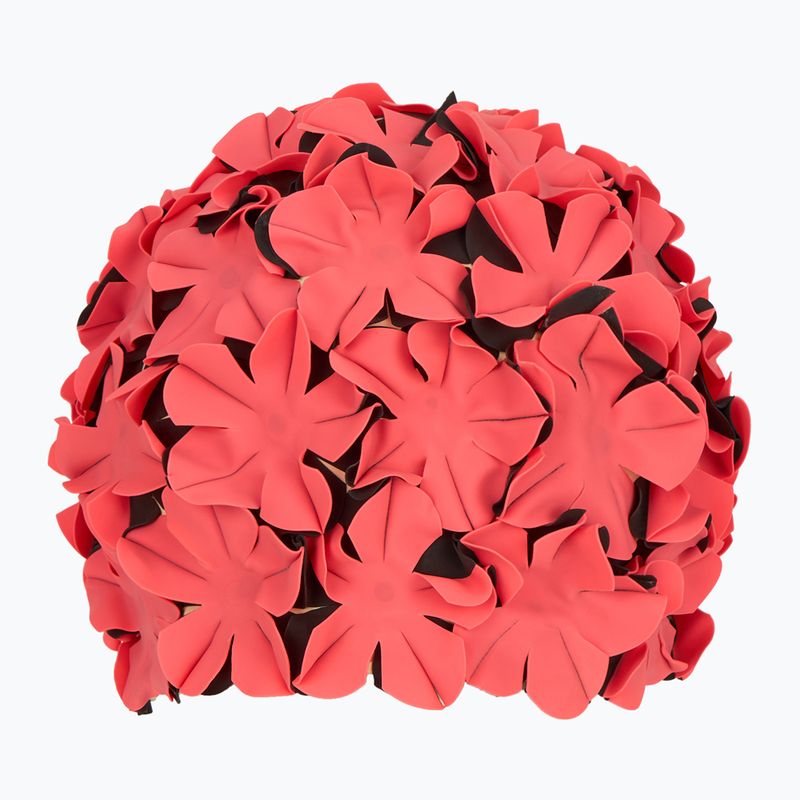 Cască de înot pentru femei  Fashy Flowers red / black