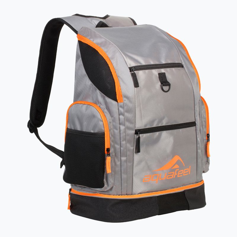 Rucsac de înot aquaFeel Rucksack 42 l grey/orange 3