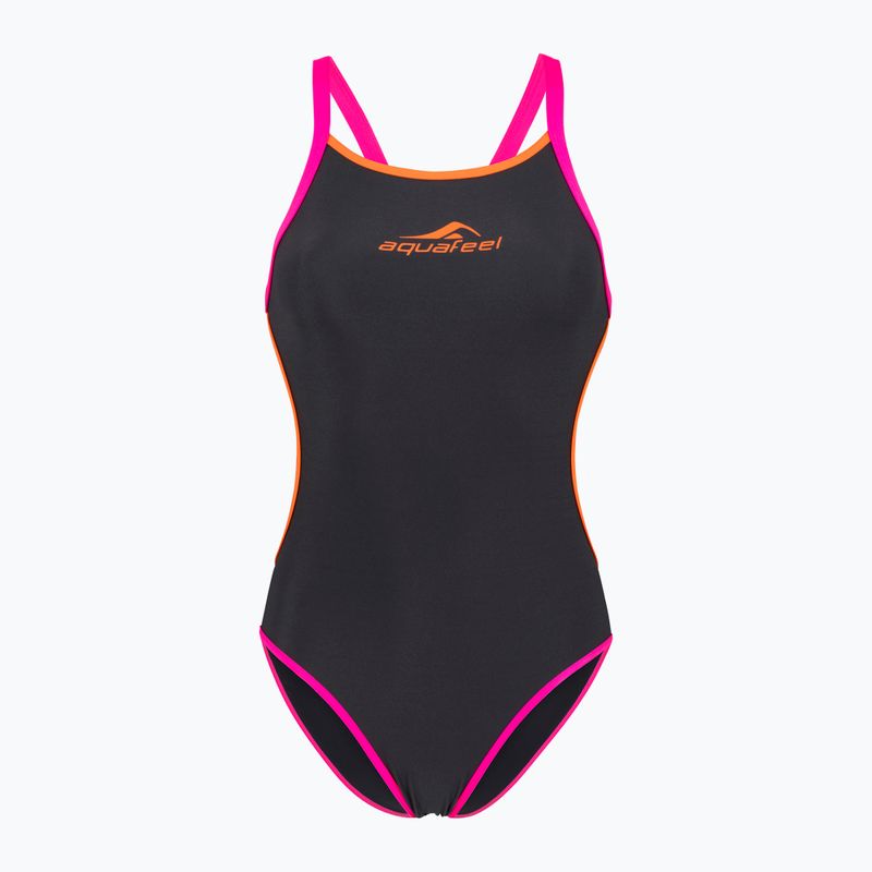 Costum de baie dintr-o piesă pentru femei  aquaFeel Training V-Back gray / smoke