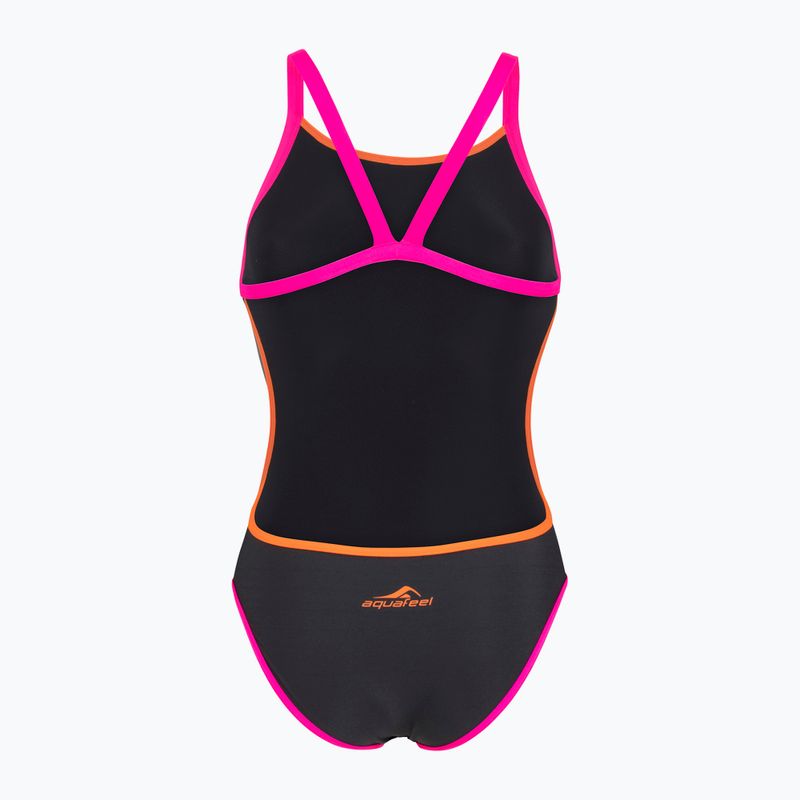 Costum de baie dintr-o piesă pentru femei  aquaFeel Training V-Back gray / smoke 2
