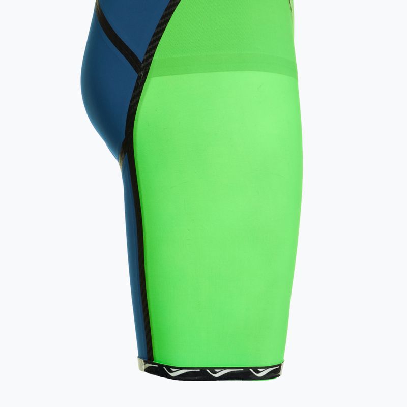 Costum de baie pentru femei dintr-o piesă aquaFeel Neck to Knee Speedblue neon green 4