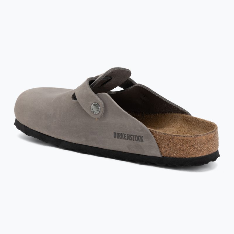 Șlapi BIRKENSTOCK Boston Soft Footbed Oiled Leather Regular iron 3