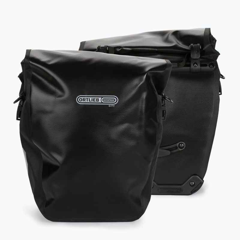 Geantă portbagaj de bicicletă Ortlieb Back-Roller City, negru, O-F5002