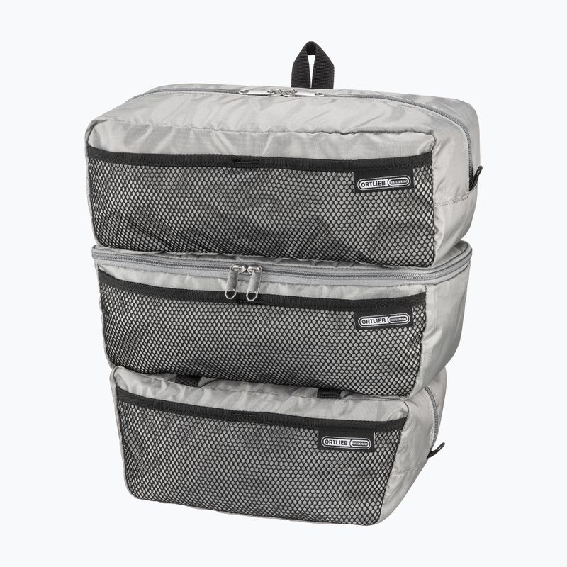Organizator pentru geamantane Ortlieb Cuburi de ambalare pentru geamantane gri F3905 2