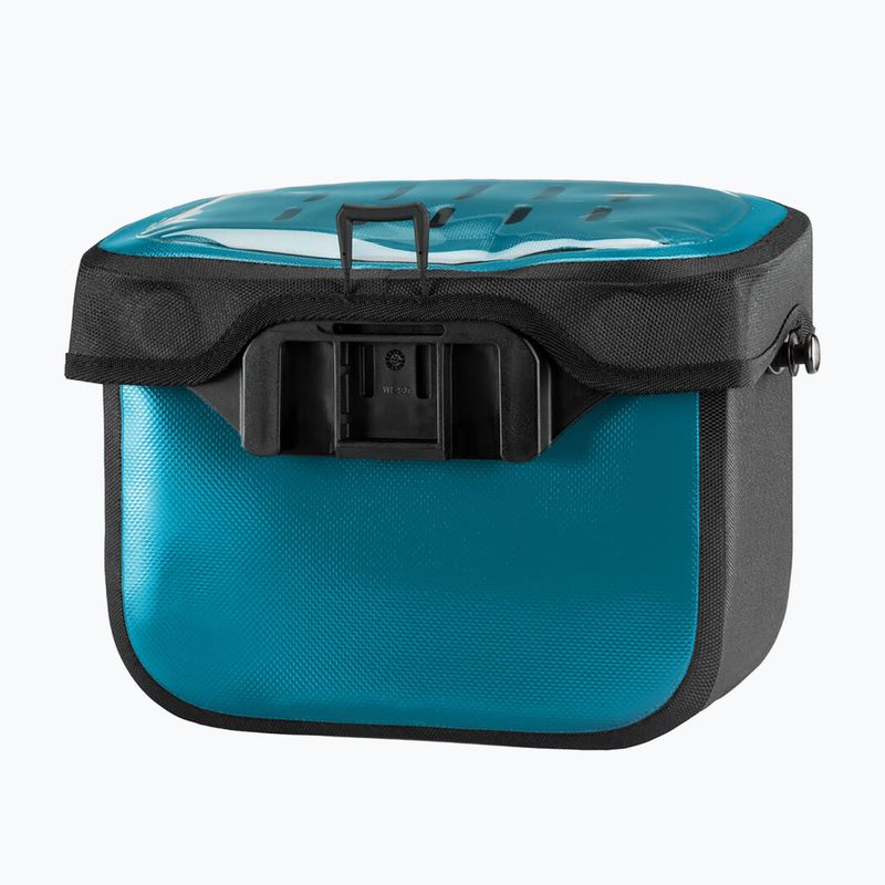 Geantă de bicicletă pentru ghidon ORTLIEB Ultimate 6.5 l petrol/black 2