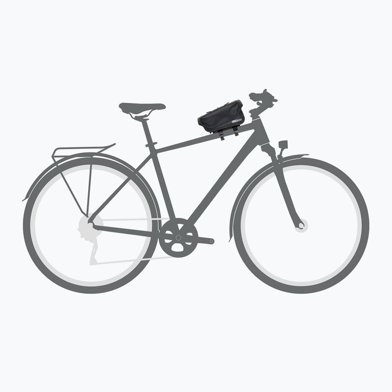 Geantă cu suport pentur telefon ORTLIEB Toptube-Bag 1,5 l black 12
