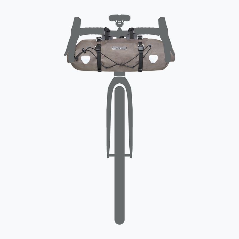 Geantă de ciclism pe ghidon ORTLIEB Handlebar-Pack 15 l dark sand 9