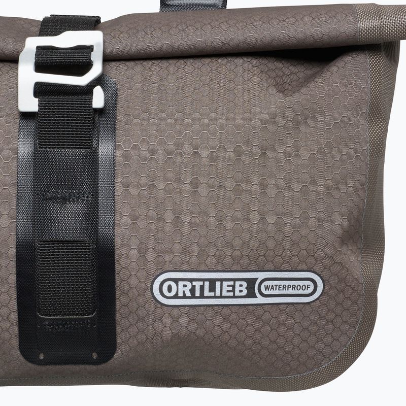 Geantă de ciclism pe ghidon ORTLIEB Bike Packing Accessory-Pack dark sand 6