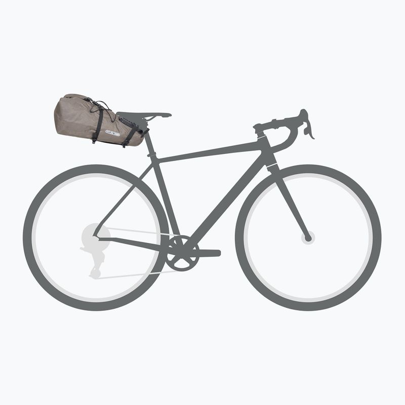 Geantă de ciclism sub șa ORTLIEB Seat-Pack QR 13 l dark sand 9