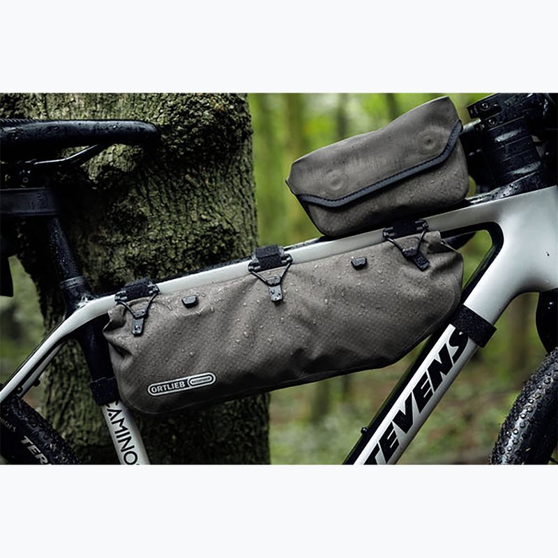 Geantă de ciclism pe cadru ORTLIEB Frame-Pack RC Toptube 4 l dark sand 8