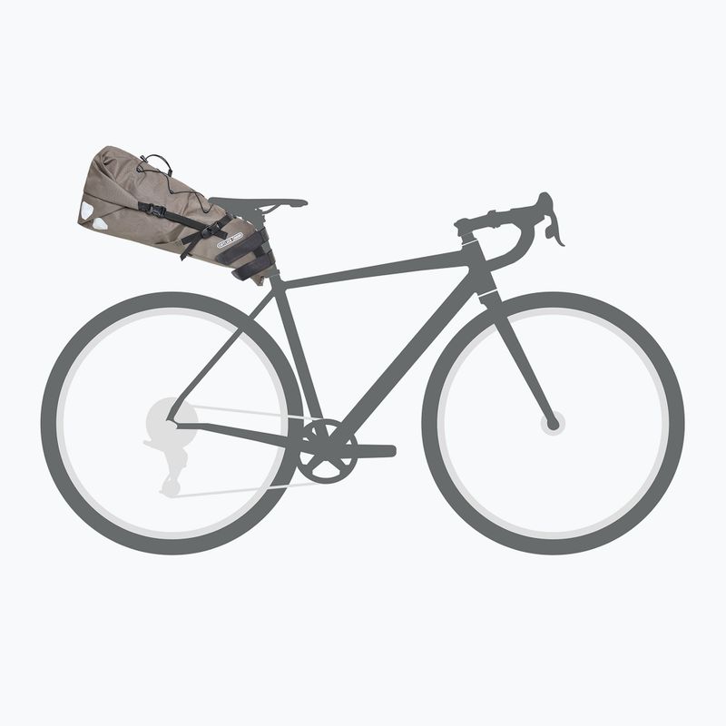Geantă de ciclism sub șa ORTLIEB Seat-Pack 16.5 l dark sand 10