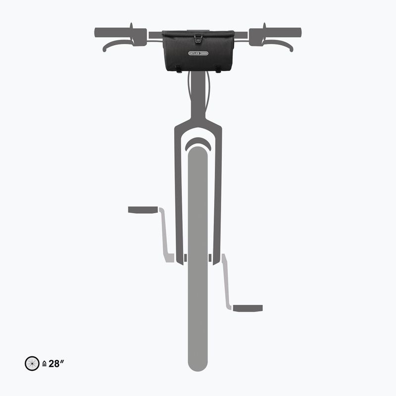 Geantă de ciclism pentru ghidon ORTLIEB Velo-Sling 3 l black 9