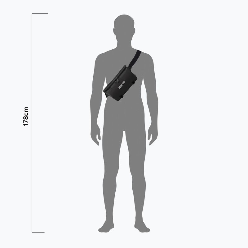 Geantă de ciclism pentru ghidon ORTLIEB Velo-Sling 3 l black 10