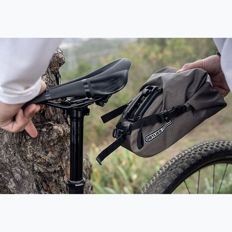 Geantă de bicicletă sub șa ORTLIEB Saddle-Bag Two 1.6 l dark sand 3