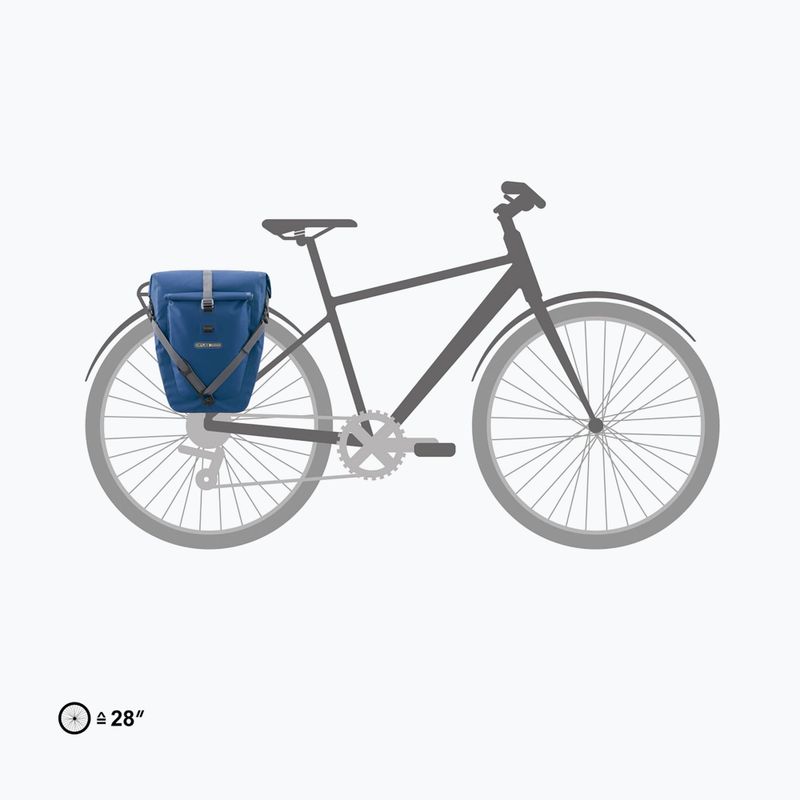 Geantă de bicicletă ORTLIEB Back-Roller Plus QL2.2 20+3 l denim 7