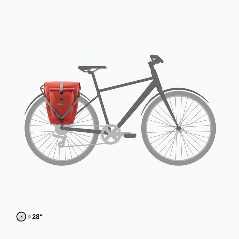 Geantă de bicicletă ORTLIEB Back-Roller Plus QL2.2 20+3 l dark chili 7