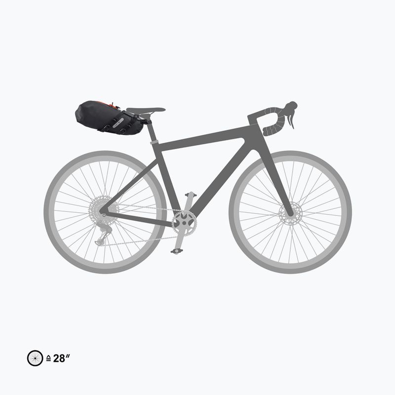 Geantă de bicicletă sub șa ORTLIEB Seat-Pack QR 7,5 l black matte 8