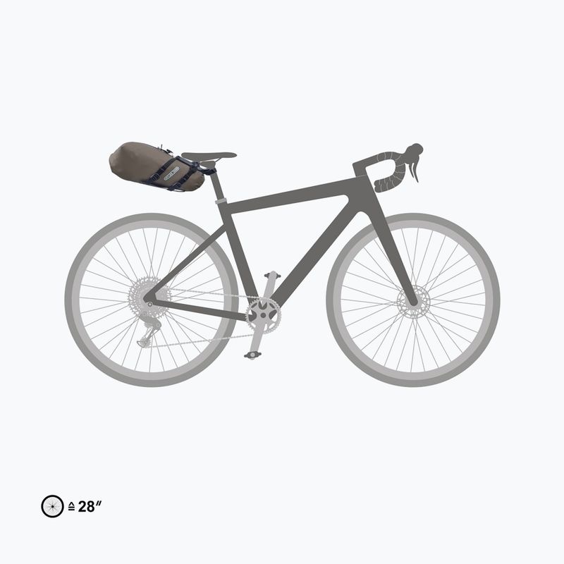 Geantă de bicicletă sub șa ORTLIEB Seat-Pack QR 7,5 l dark sand 8