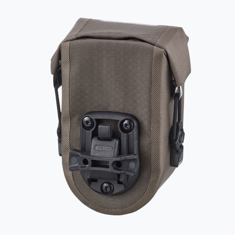 Geantă de bicicletă sub șa ORTLIEB Micro Two 0.8 l dark sand 3