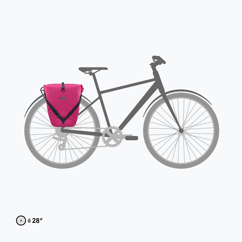 Geantă de bicicletă ORTLIEB Back-Roller Cyber 20+3 l cyber pink 8