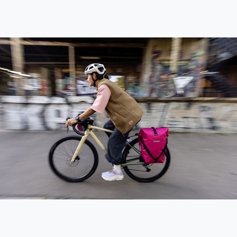 Geantă de bicicletă ORTLIEB Back-Roller Cyber 20+3 l cyber pink 11