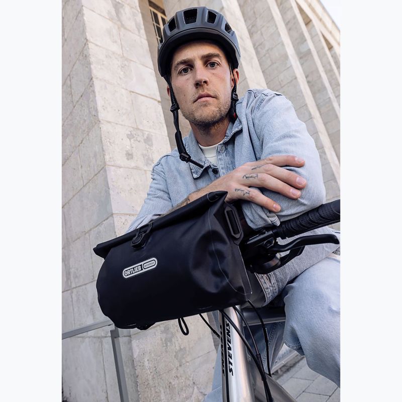 Geantă de bicicletă pentru ghidon ORTLIEB Velo-Sling Flex 2.5 l black 11