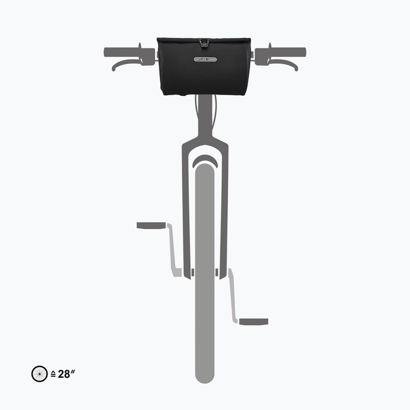 Geantă de bicicletă pentru ghidon ORTLIEB Velo-Sling Flex 5 l black 9