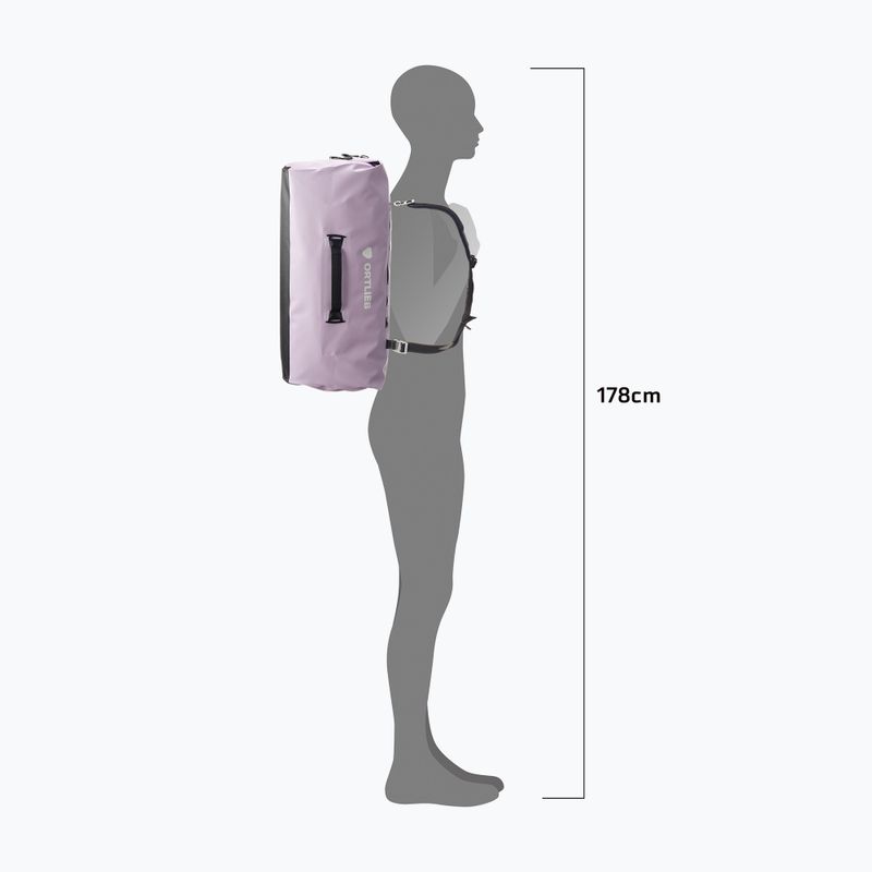 Geantă de călătorie Ortlieb Duffle Zip Tidura Strong 60L lavender 11
