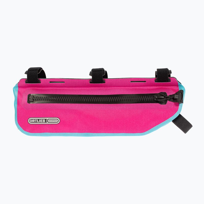 Geantă de bicicletă pentru cadru Ortlieb Frame-Pack Toptube 3 l cyber blue/cyber pink 2