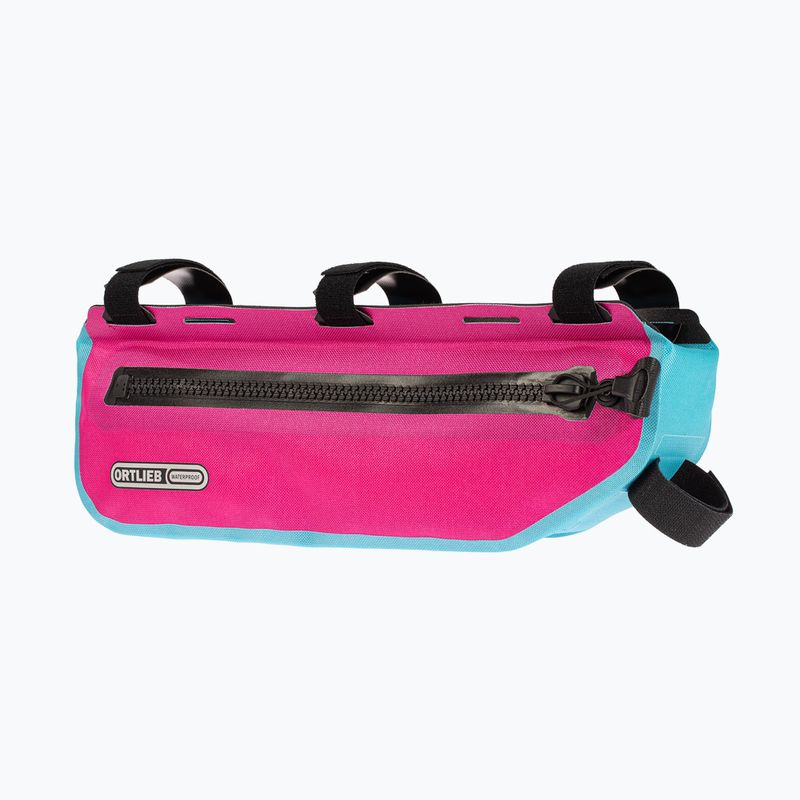 Geantă de bicicletă pentru cadru Ortlieb Frame-Pack Toptube 3 l cyber blue/cyber pink 4