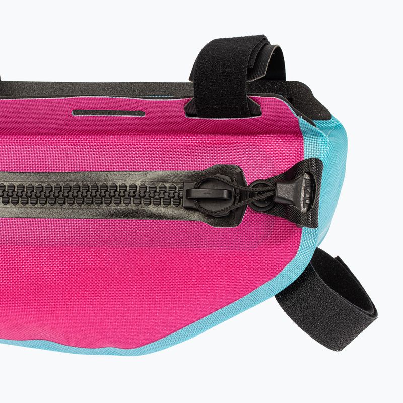 Geantă de bicicletă pentru cadru Ortlieb Frame-Pack Toptube 3 l cyber blue/cyber pink 5