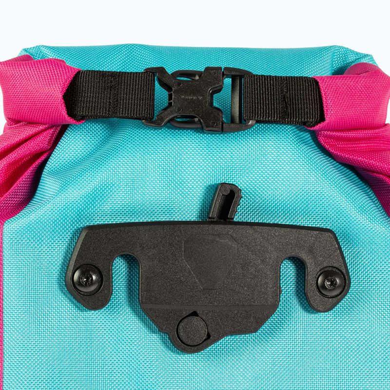 Geantă de bicicletă pentru furcă ORTLIEB Fork-Pack Cyber 5.8 l cyber blue/cyber pink 5