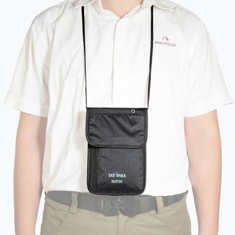 Borsetă Tatonka Skin Neck Puch RFID B black 5