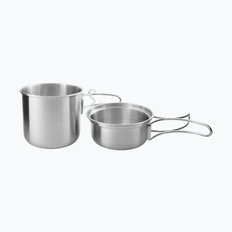 Set de vase turistice Tatonka Handle Mug 500 ml steel 2