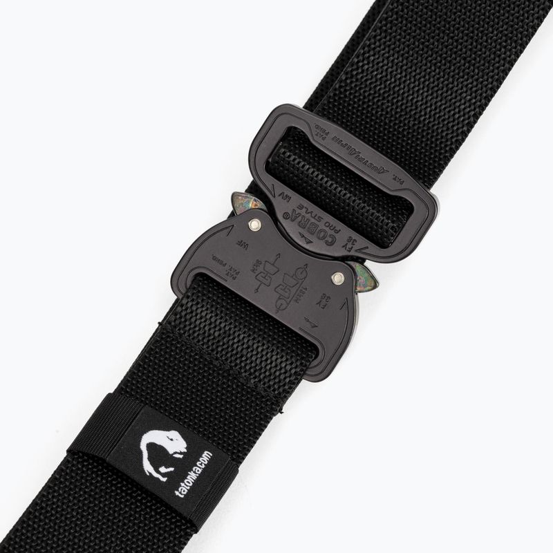 Centură elastică cu eliberare rapidă Tatonka 38mm gri închis 2857.021 2