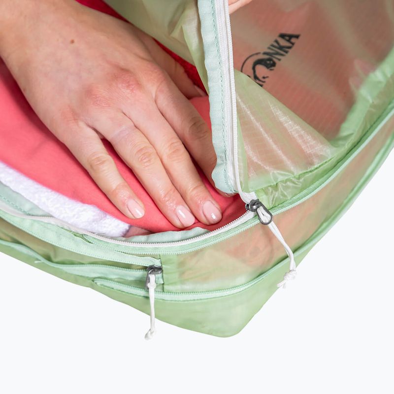 Organizator de călătorie Tatonka SQZY Compression Pouch 10 l lighter green 6