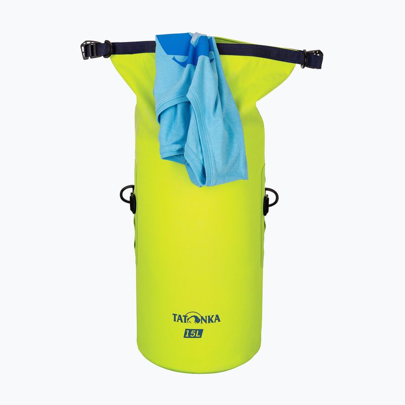 Sac impermeabil Tatonka WP Stuffbag 15 l lime 4