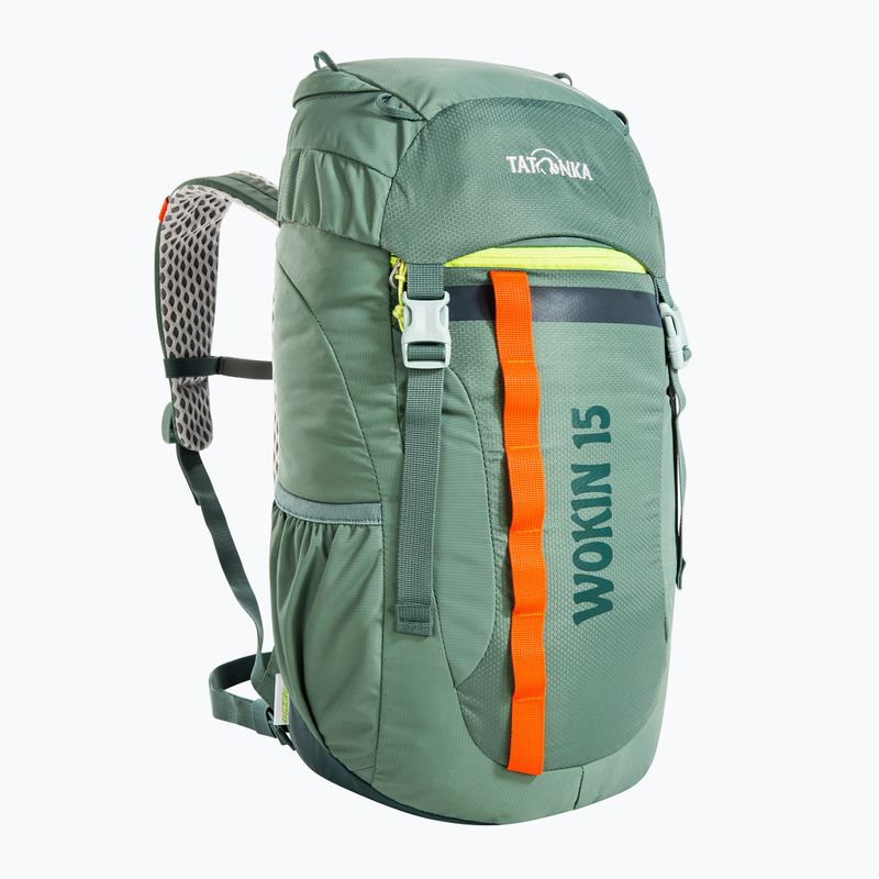 Rucsac de trekking pentru copii Tatonka Wokin 15 l sage green 2