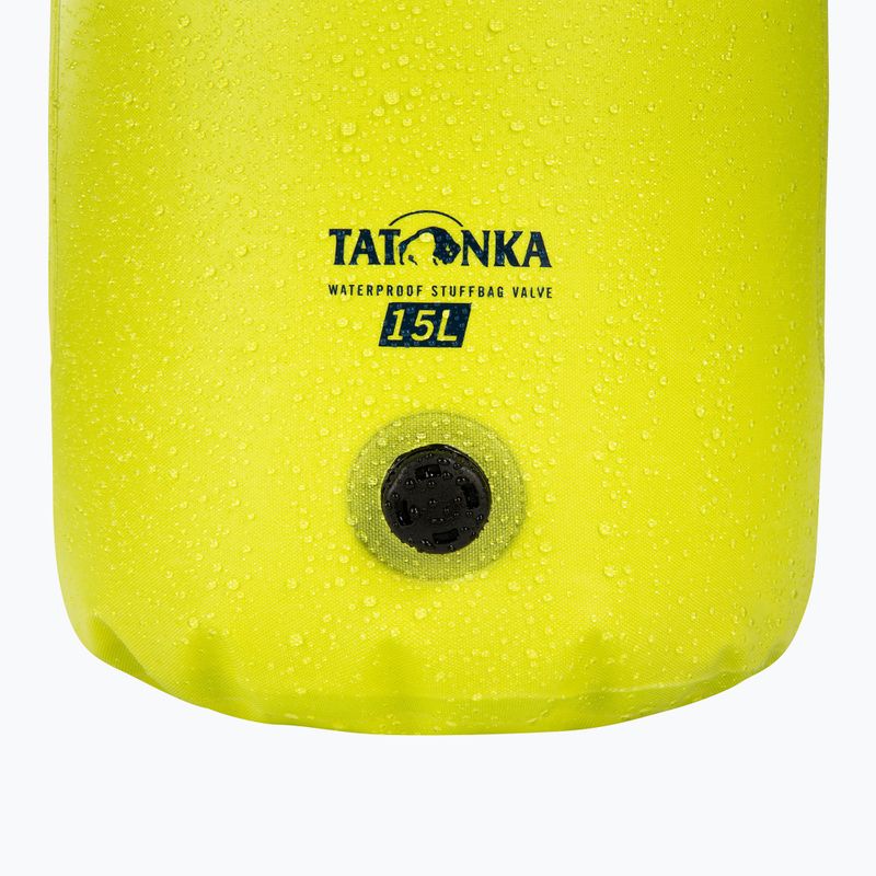 Sac impermeabil Tatonka WP Stuffbag Valve 15 l lime 6