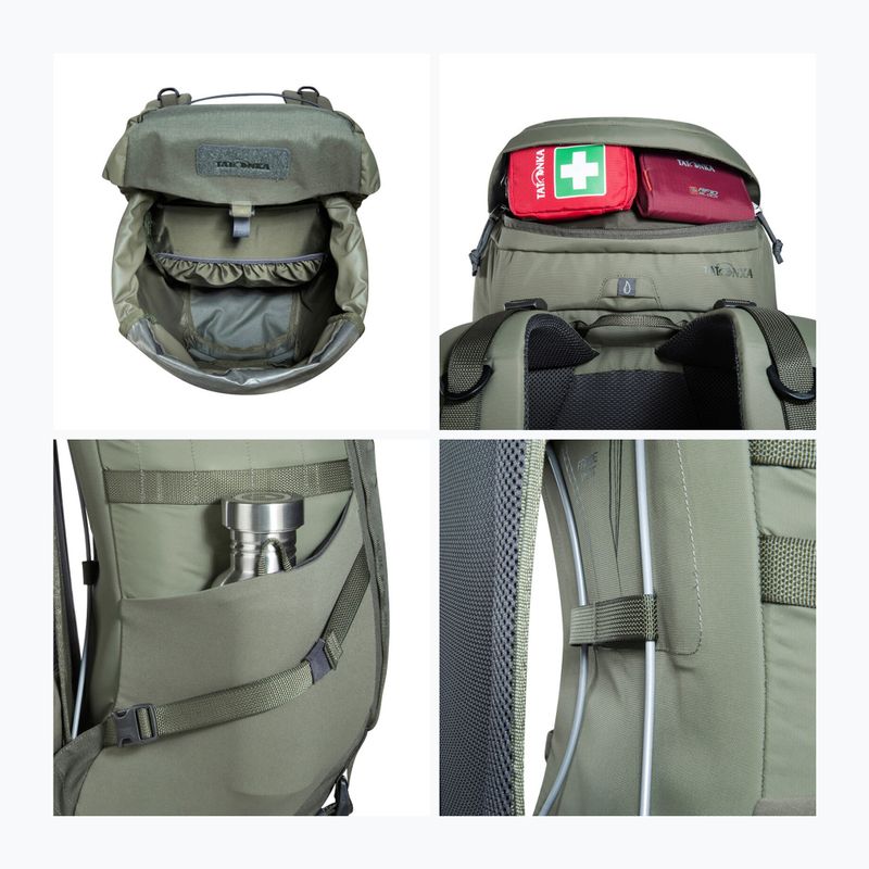 Rucsac turistic Tatonka Hike Pack 30 l BC stone grey olive 8