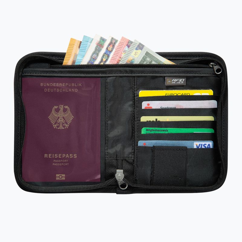 Portofel Tatonka Travel Zip M black 6