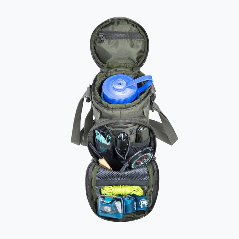 Husă pentru sticlă Tatonka Thermo Bottle Pouch 1 BC stone grey olive 9