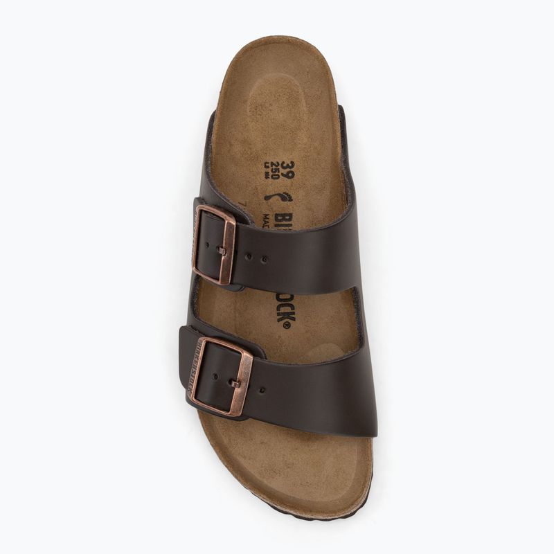 BIRKENSTOCK Arizona NL Narrow maro închis flip-flops 5