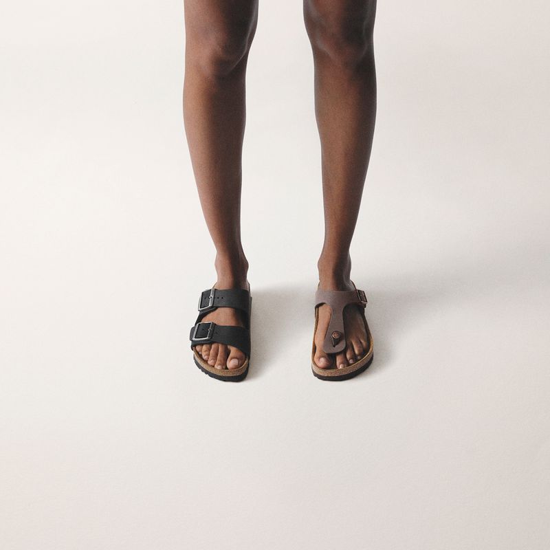 Șlapi BIRKENSTOCK Gizeh Birkibuc mocca 5