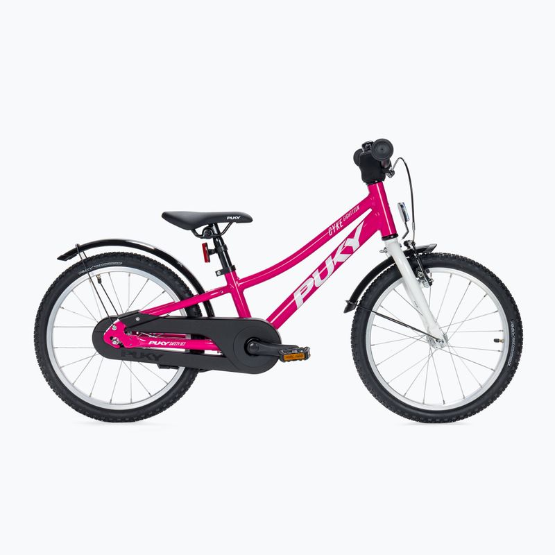 PUKY Cyke 18 biciclete pentru copii roz și alb 4404